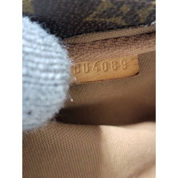 Authentic Louis Vuitton Monogram Canvas Eva Pochette Bag Brown - Picture 7 of 14